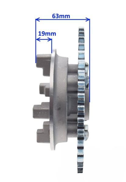 Zębatka piasta zabierak tył 42z 428 do SHINERAY XY125-10D 
