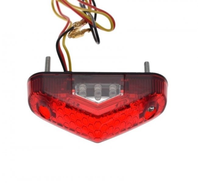 Lampa tył tylna led czerwony klosz cn