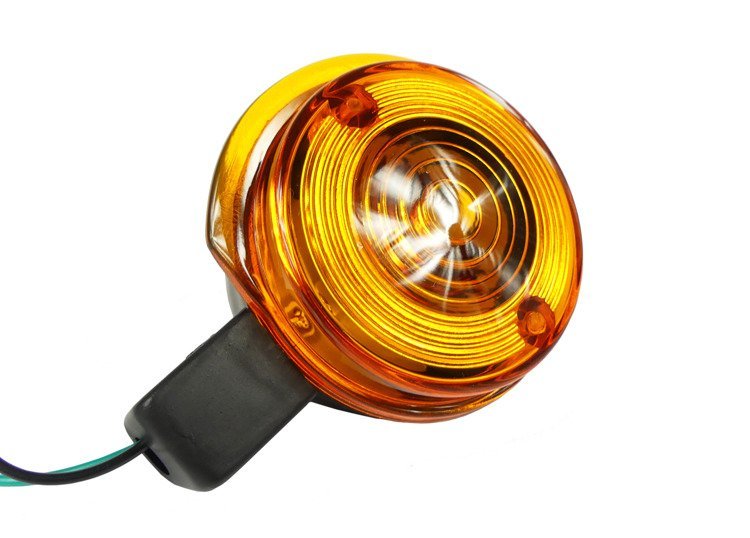 Kierunkowskaz okrągły przedni pomarańczowy mz etz