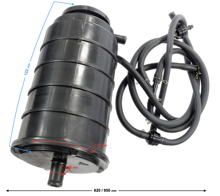 Filtr oparów Barton Hyper 125