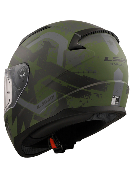Kask integralny LS2 FF353 RAPID II THUNDER BIRDS M.MI homologacja ECE 22.06