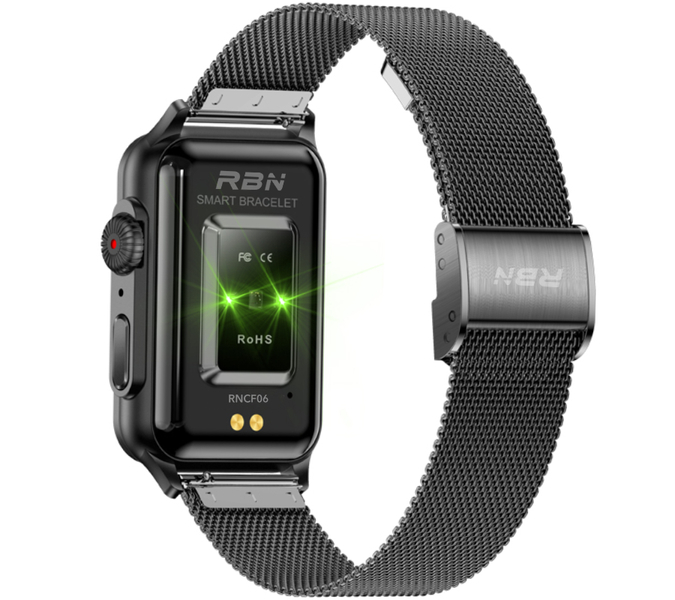 Smartwatch zegarek Rubicon RNCF06 czarna bransoleta