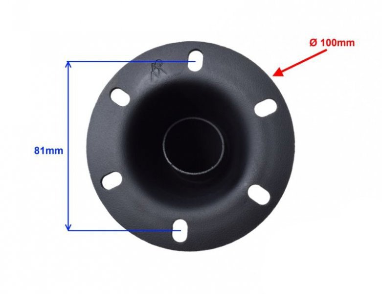 Junak 901 kolanko kolektor tłumika wydechu
