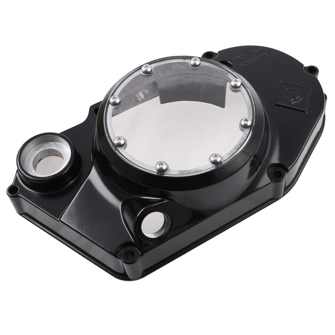 Pokrywa silnika lewa czarna clear V1 Simson S51 SR50 Venandi