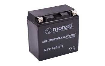 Akumulator AGM MTX14-BS Moretti YTX14-BS BMW F_800_R_ST_S_GT_GS