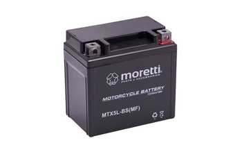 Akumulator AGM MTX5L-BS Moretti Skuter Romet Junak Barton YTX5L-BS