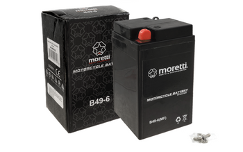 Akumulator AGM żelowy B49-6 Moretti