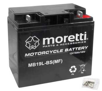 Akumulator Moretti AGM MB19L-BS BMW K R 75 850 1100 1200 1600 GS RT