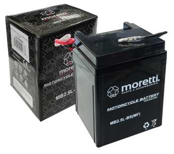 Akumulator Moretti AGM MB2,5L-C 2,5Ah