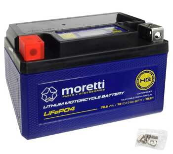 Akumulator Moretti MFPX7A litowo jonowy mtx7 wtx7 ytx7