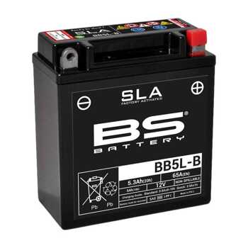 BS akumulator BB5L-B (FA) (YB5L-B) (12N5-3B) 12V 5Ah Honda Yamaha Vespa MBK