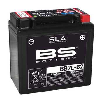 BS akumulator BB7L-B2 (YB7-B2) 12V 8Ah Yamaha Majesty Teos 125 MBK Peugeot