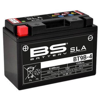 BS akumulator BT9B-4 (YT9B-4) 12V 8Ah Kymco MBK Yamaha T-MAX TT X-MAX YZF-R6