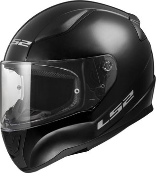 Kask integralny LS2 FF353 RAPID II SOLID BLACK homologacja ECE 22.06