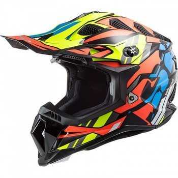 Kask ls2 mx700 subverter evo rascal bl. Orange