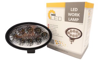 Lampa robocza 8 led 24w 9-32v 1800lm halogen 4x4