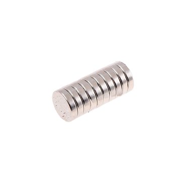 Magnes neodymowy walcowy 8x2mm 10 sztuk