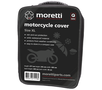 Moretti pokrowiec motocyklowy na motor skuter rozmiar XL
