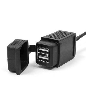 Motocyklowe Gniazdo Zapalniczki Ładowarka 2xUsb