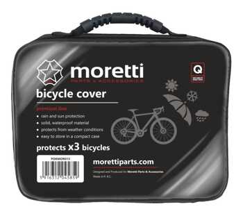 Pokrowiec Rowerowy Moretti: Bezpieczeństwo i Trwałość na 3 rowery