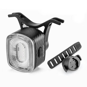 ROCKBROS Lampka rowerowa tylna Rockbros Q4 LED USB IPX6 ze światłem STOP na sztycę lub siodło