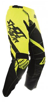 Shot racing spodnie cross contact claw neon yellow