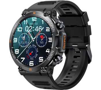 Smartwatch zegarek Rubicon RNCE95 czarny Bluetooth