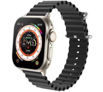 Smartwatch zegarek Rubicon męski RNCF17 czarny Tryby Sport SMS Facebook 2023