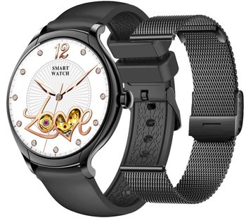 Smartwatch zegarek Rubicon męski damski RNCF13 czarny Bluetooth tryby sport