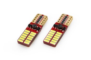 Żarówki T10 W5W 24Led SMD 4014 12/24V CANBUS