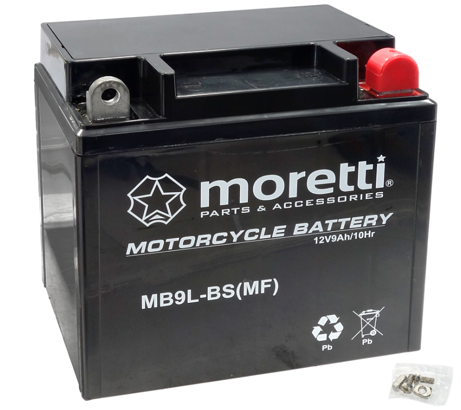 Akumulator Moretti 12V AGM (Gel) MB9L-BS / 12N9-3B 12N9-BS rd200 tgb tapo