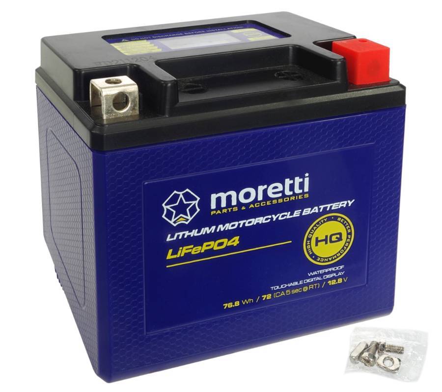 Akumulator Moretti MFPX5L li-ion MTX5 YTX5 WTX5 6Ah 12.8V