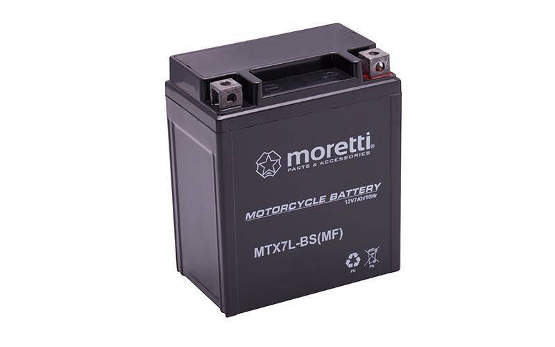 Akumulator motocyklowy AGM MTX7L-BS Moretti MTX7L GTX7L YTX7L