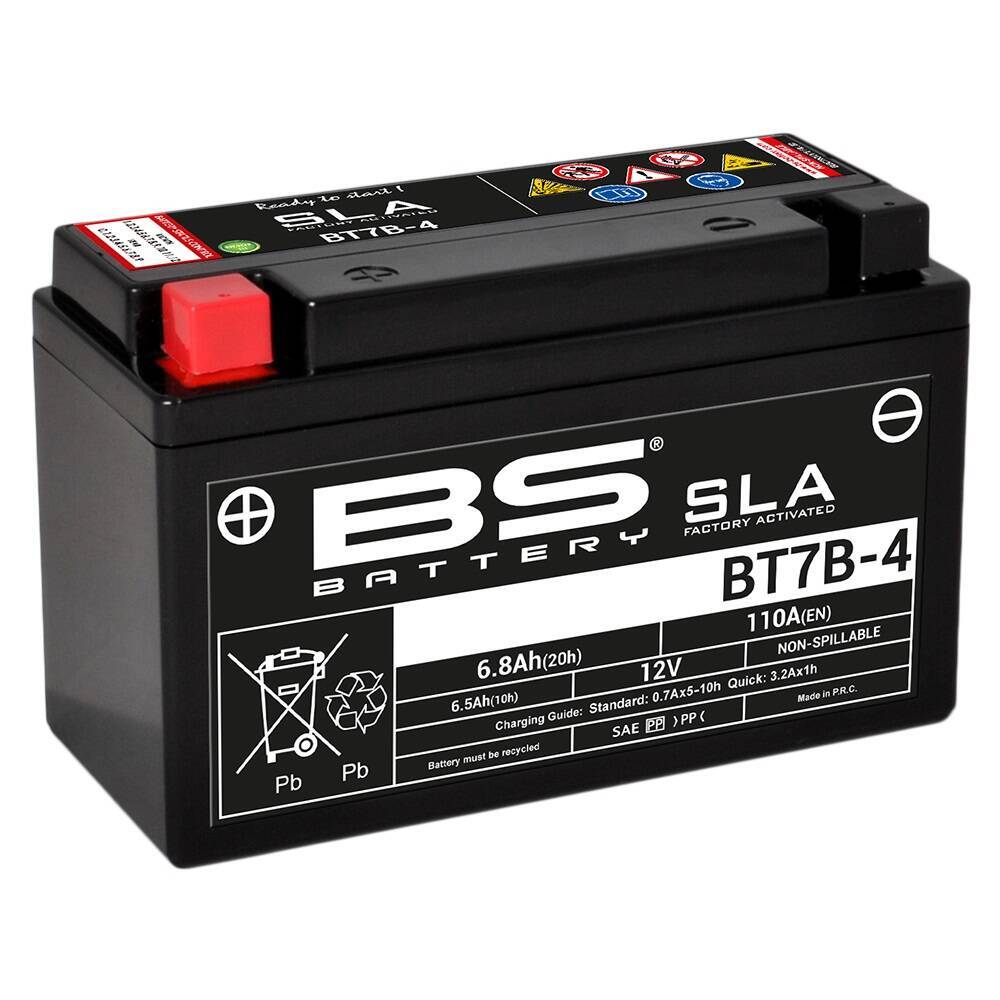 BS akumulator BT7B-4 (FA) (YT7B4) 12V 6,5Ah Can Am Ducati MBK Suzuki Yamaha