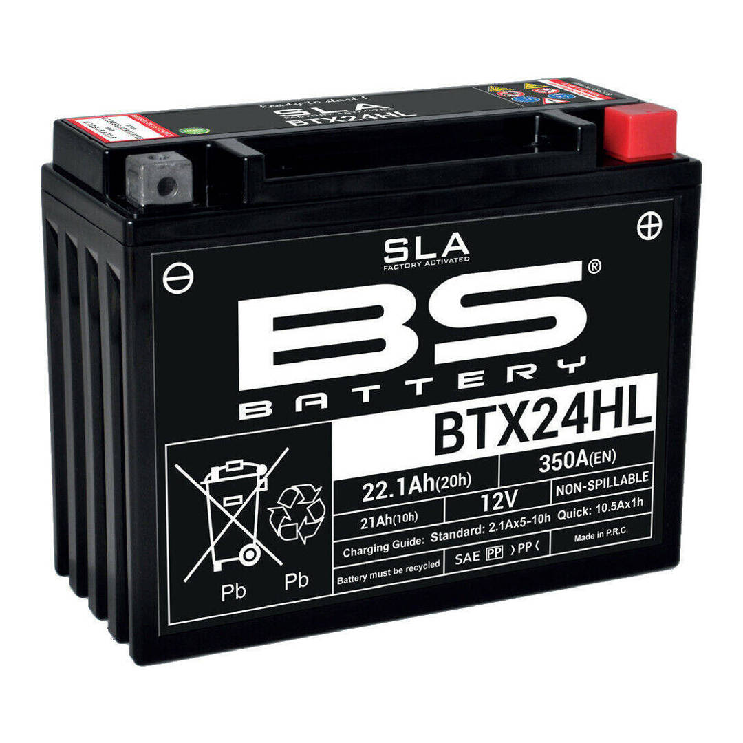 BS akumulator BTX24HL (YTX24HL-BS) 12V 21Ah Harley Davidson Kawasaki Honda 