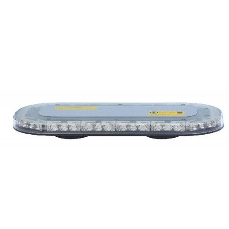 Belka ostrzegawcza 42LED R65 R10 Magnes 12-24V