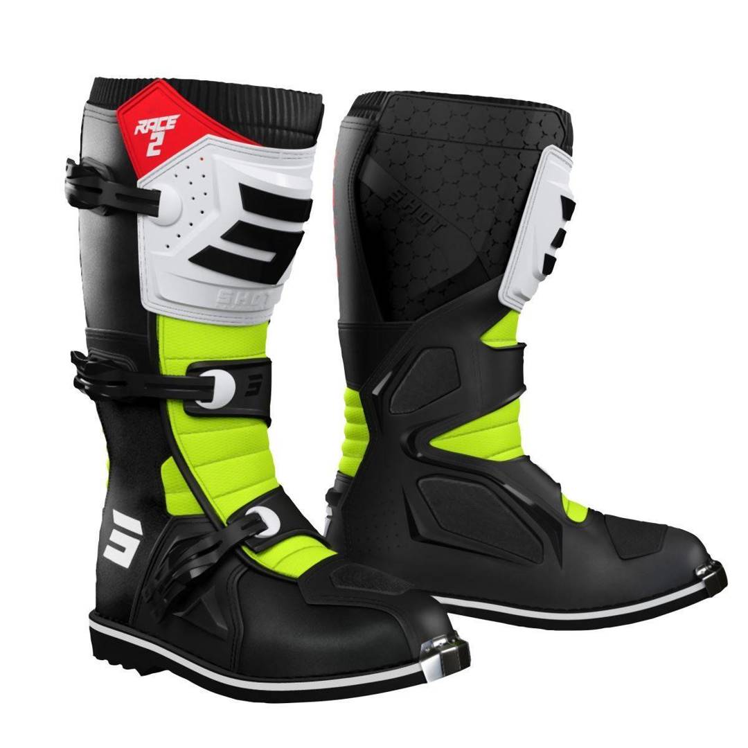 Buty CROSS ATV ENDURO ATV SHOT RACE 2 Neon fluo 