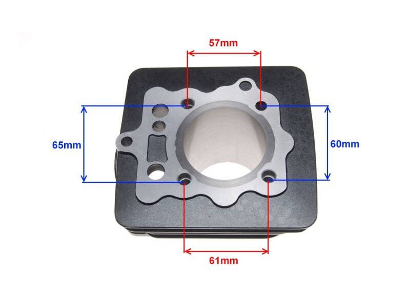 Cylinder 62,00 do SHINERAY XY150-10D GOŁY