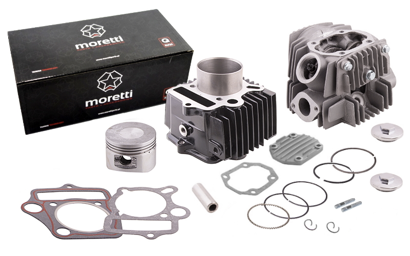 Cylinder głowica moretti motorower 4t 110cc 152FMB 139FMB