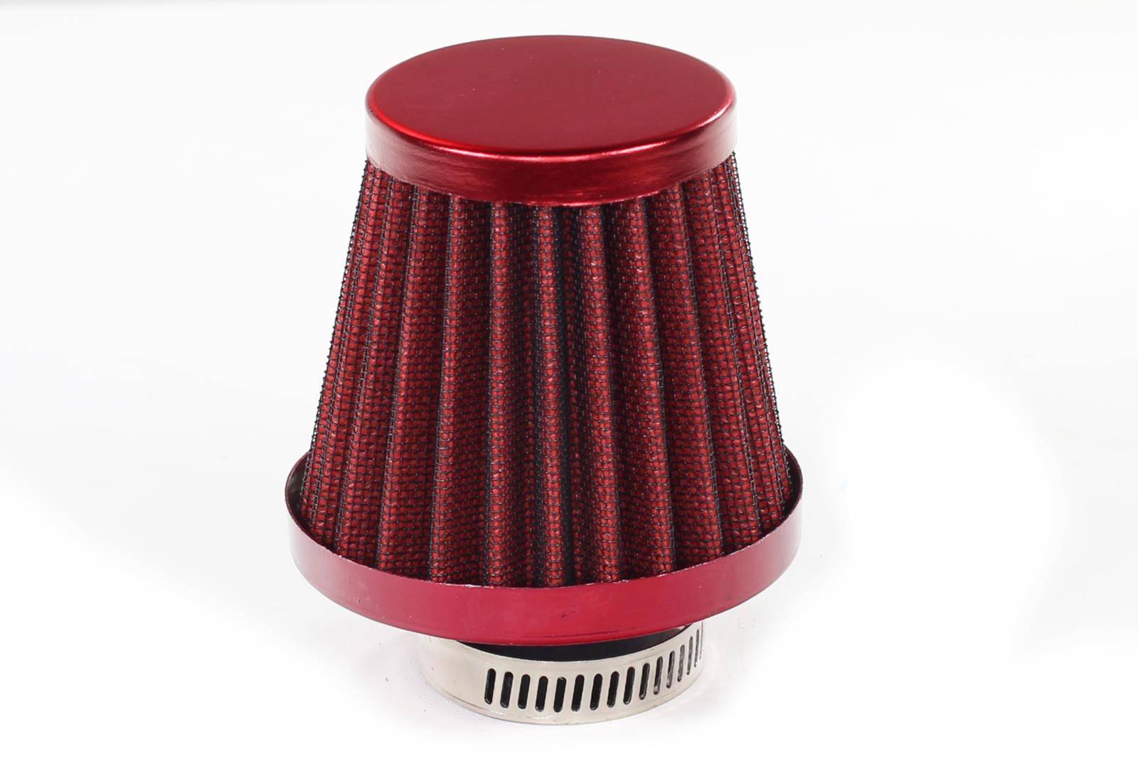 Filtr powietrza stożkowy czerwony 28mm