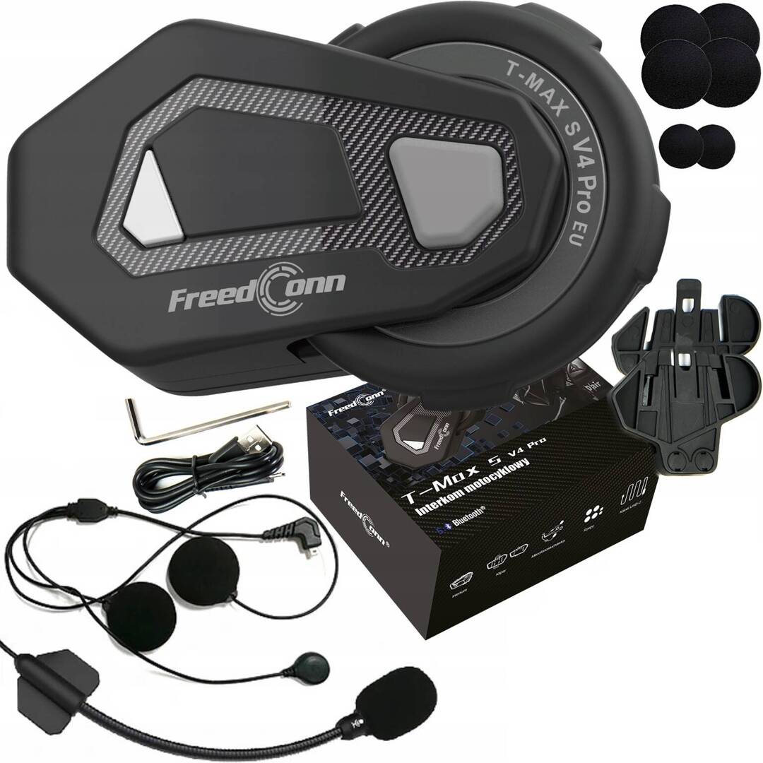 FreedConn Intercom Motocyklowy T-MAX S V4 Pro 