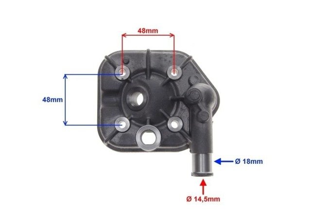 Głowica cylindra peugeot speedfight elyseo 40,00mm