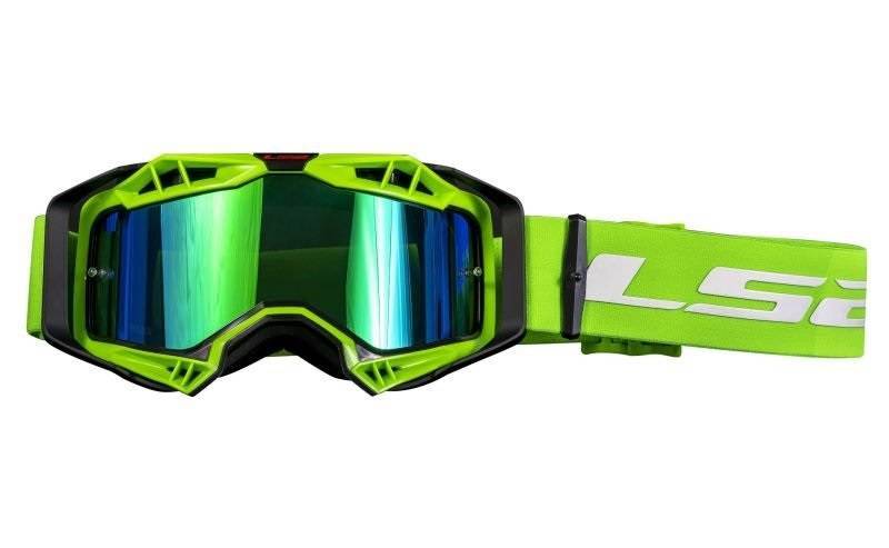 Gogle cross enduro LS2 Aura Pro green black lustro