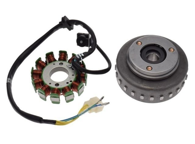 Junak 904 905 Euro4 Stator Iskrownik z Magnetem