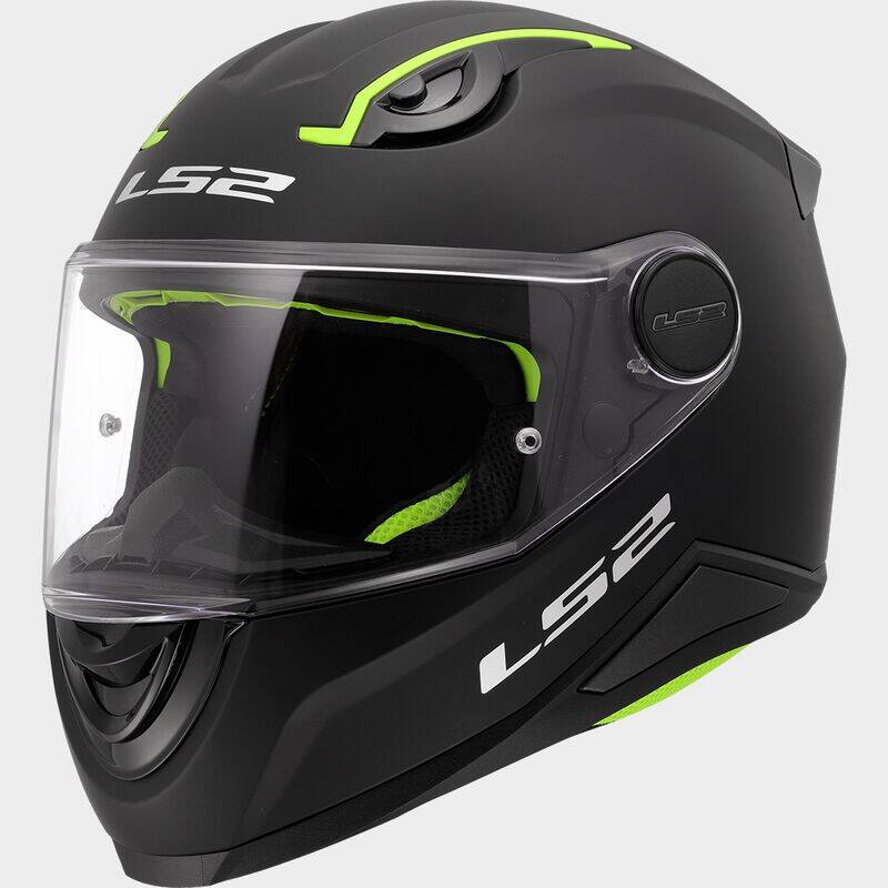 Kask dziecięcy LS2 FF812 Kid Solid Matt Black homologacja 22.06