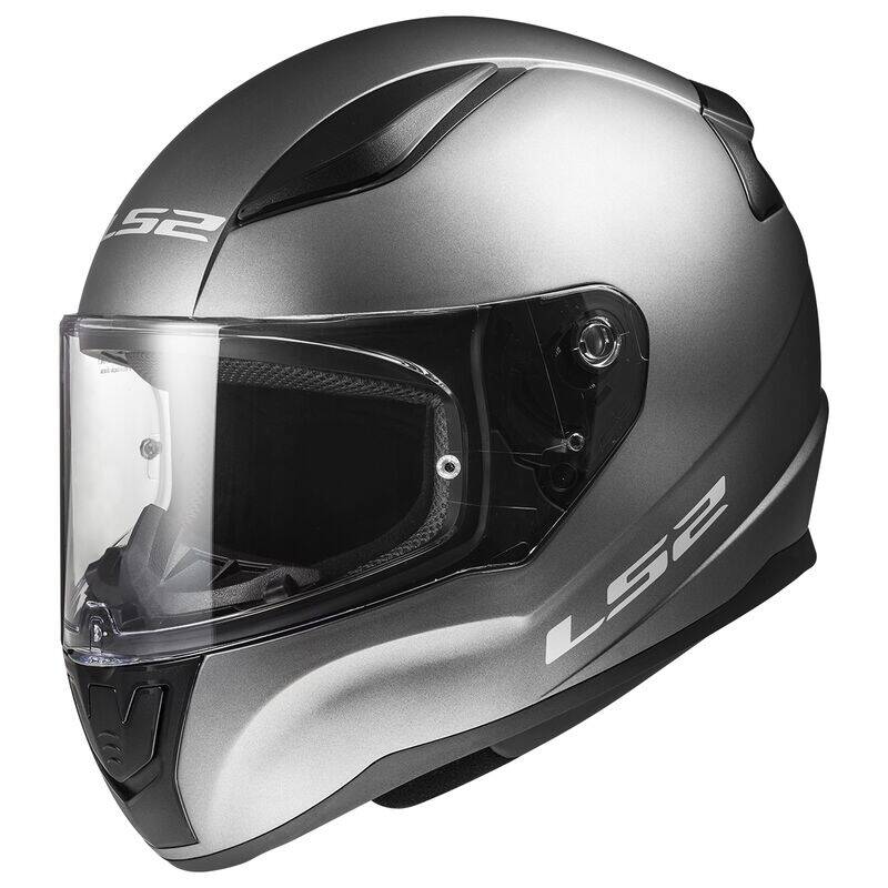 Kask integralny LS2 FF353 RAPID II SOLID MATT TITANIUM homologacja ECE 22.06