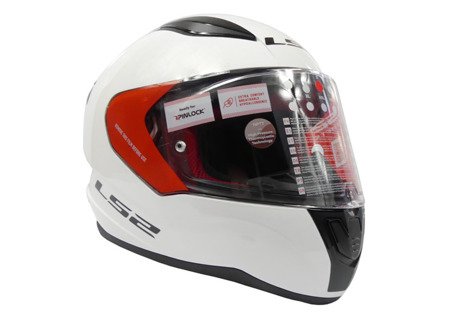 Kask integralny ls2 ff353 rapid solid white