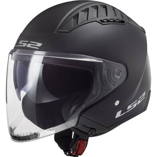 Kask otwarty LS2 OF600 Copter II Matt Black homologacja ECE 22.06