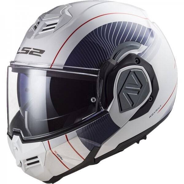 Kask szczękowy LS2 FF906 ADVANT COOPER WHITE BLUE-06