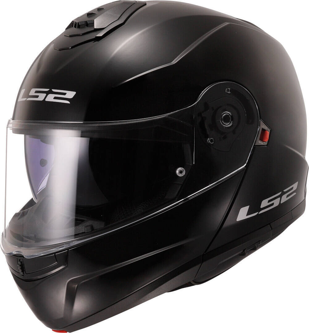 Kask szczękowy LS2 FF908 STROBE II SOLID BLACK homologacja ECE 22.06